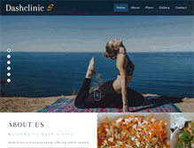 Tablet Screenshot of dashclinic.net
